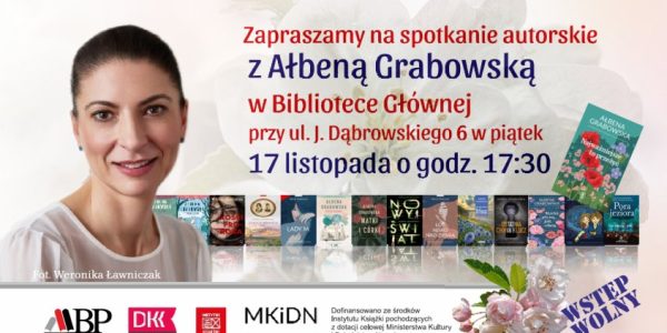 Spotkanie z Ałbeną Grabowską