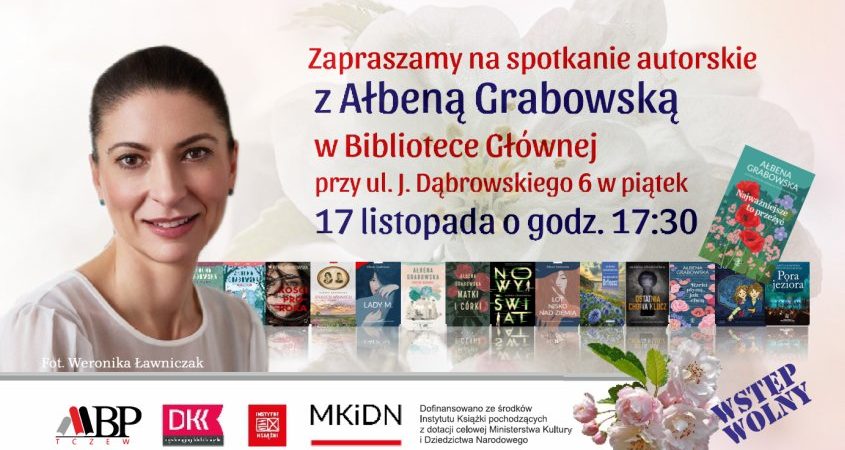 Spotkanie z Ałbeną Grabowską