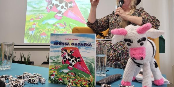 Zofia daniel - spotkanie autorskie i promocja książki Krówka