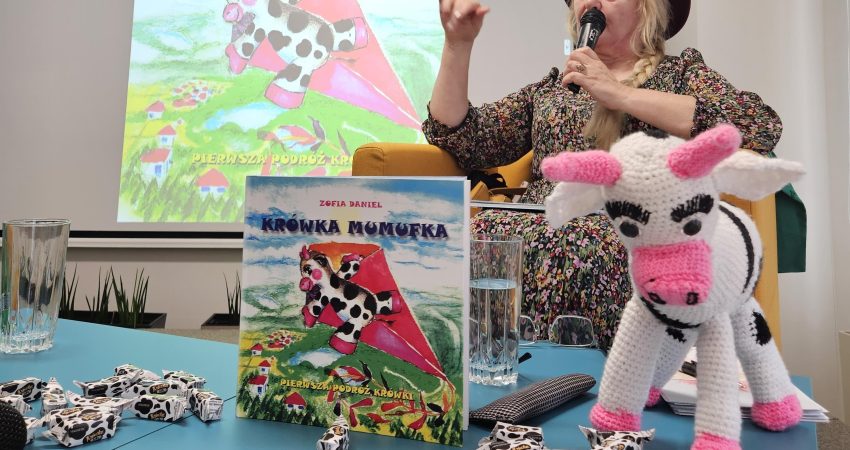 Zofia daniel - spotkanie autorskie i promocja książki Krówka