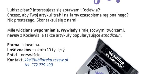 Napisz od Kociewskiego Magazynu Regionalnego