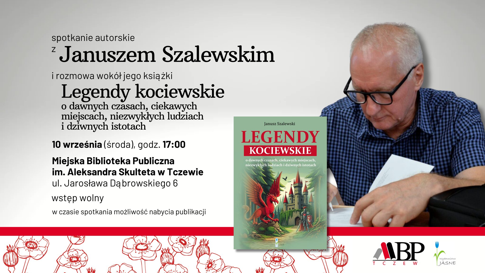 Spotkanie autorskie z Januszem Szalewskim - Legendy kociewskie...