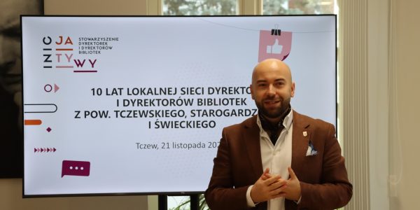 Damian Domański - Stowarzyszenie Dyrektorek i Dyrektorów Bibliotek Inicjatywy