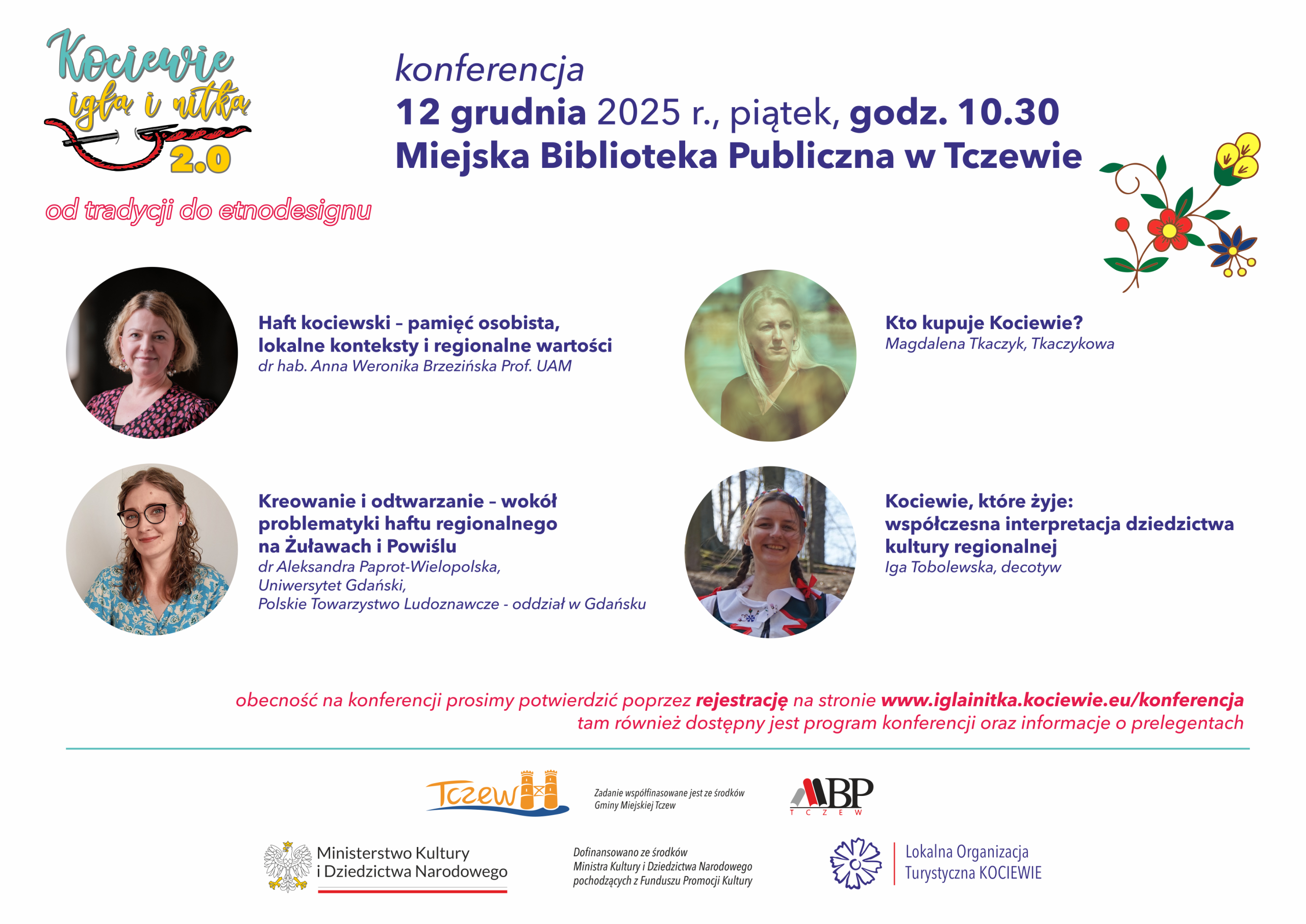 Kociewie igłą i nitką 2.0 - od tradycji do etnodesignu