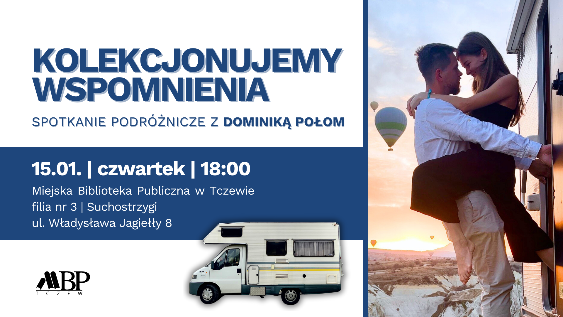 Z Tczewa w stronę przygody, czyli spotkanie podróżnicze z Dominiką Połom