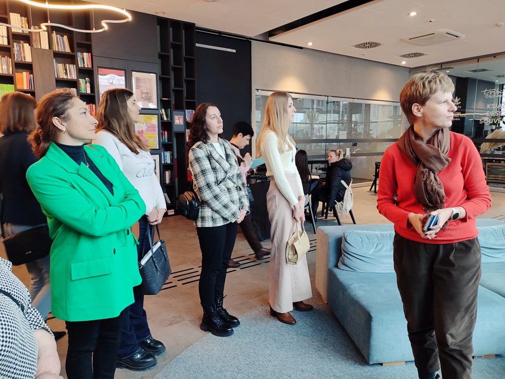 Pracownicy tczewskich bibliotek z wizytą studyjną w gdańskich instytucjach