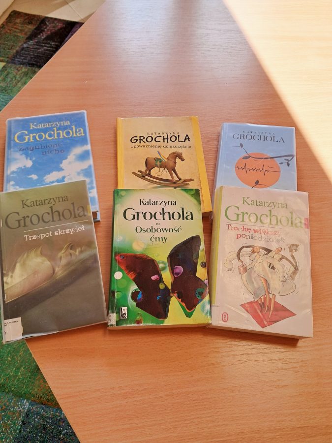 Spotkanie miłośniczek książek - twórczość Katarzyny Grocholi