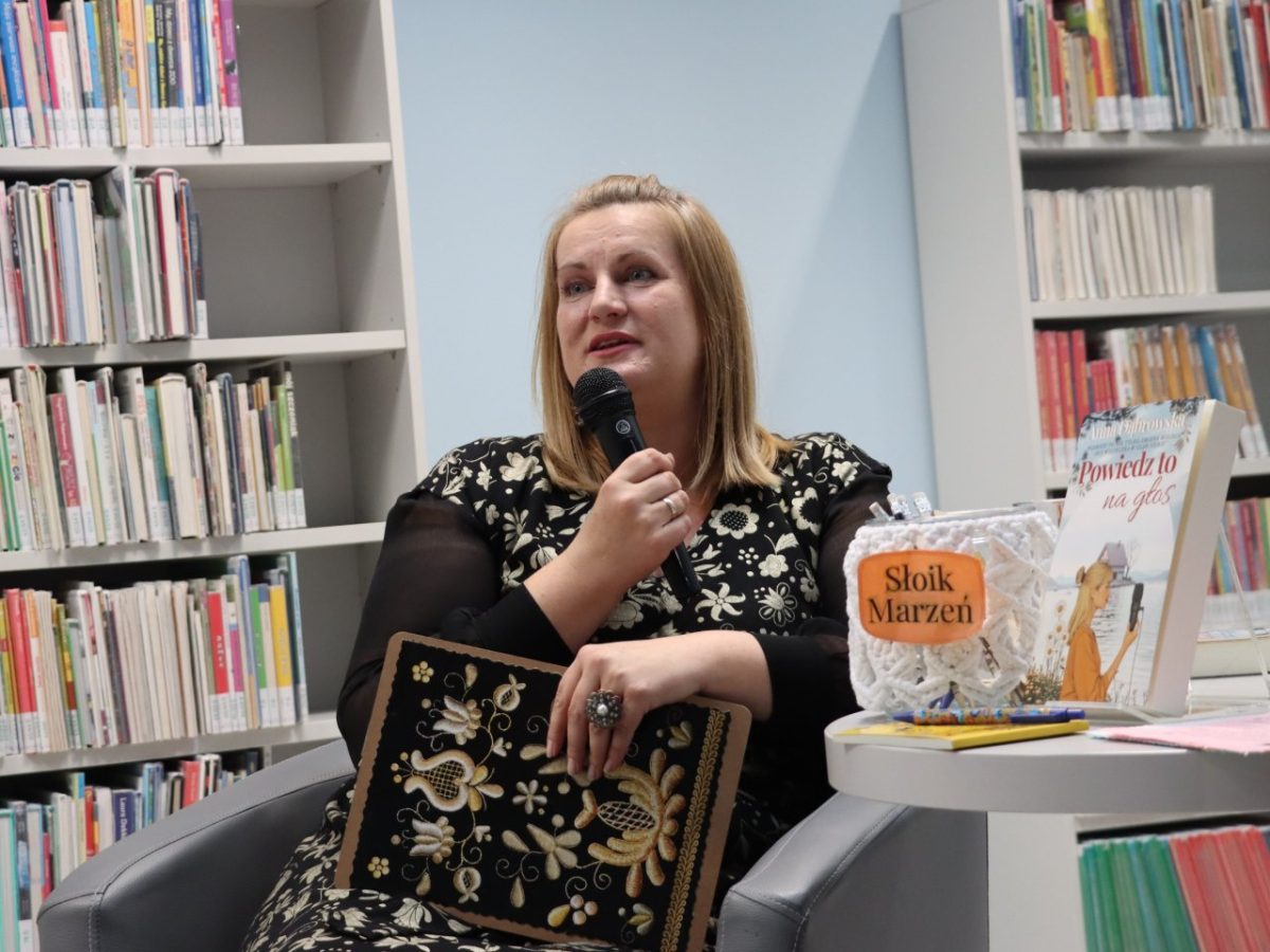 Spotkanie z pisarką, Anną Dąbrowską. 14.04.2026 r.