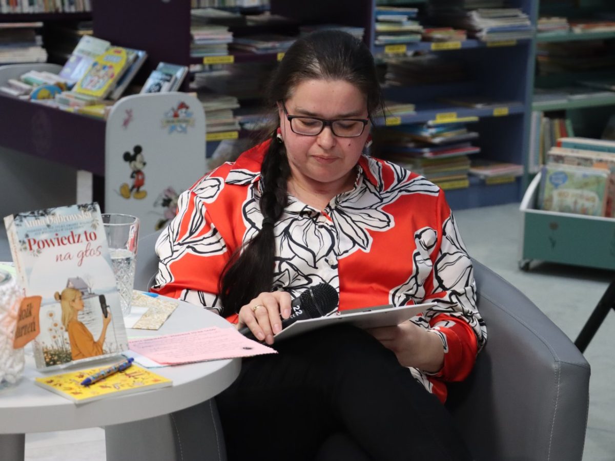 Spotkanie z pisarką, Anną Dąbrowską. 14.04.2026 r.