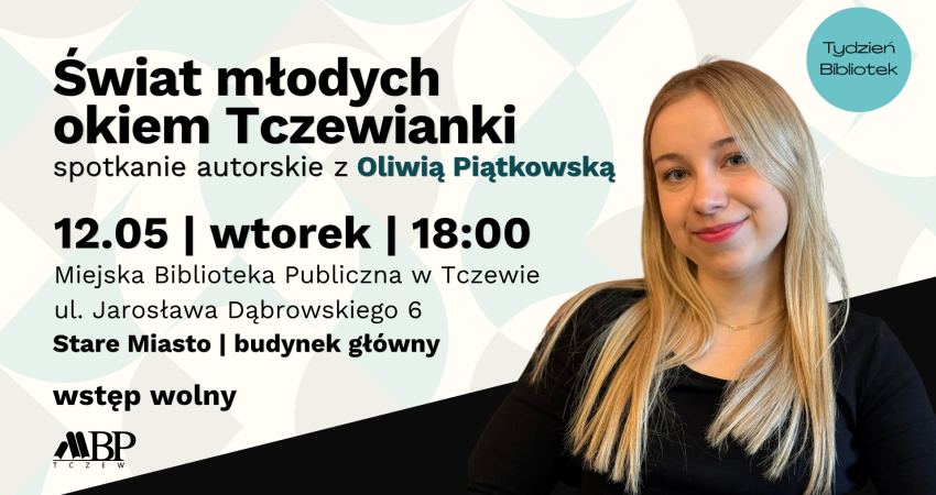 spotkanie z młodą debiutantką z naszego miasta - Oliwia Piątkowską