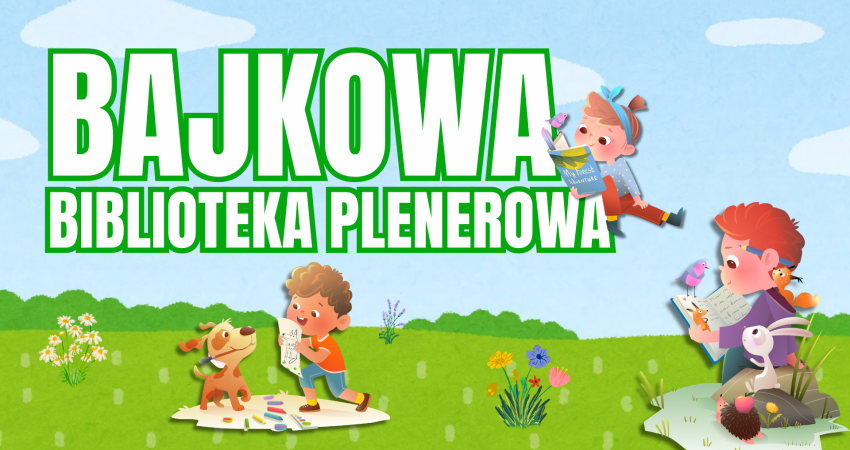 Bajkowa Biblioteka Plenerowa w Parku na Piotrowie