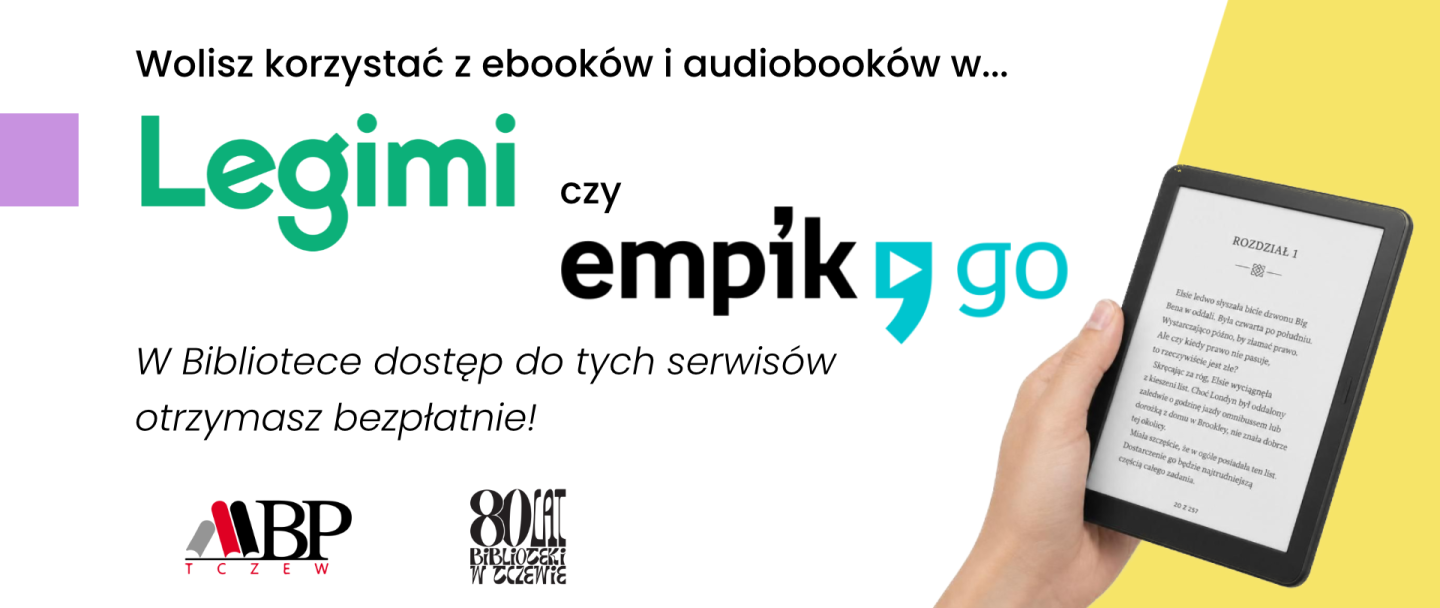 Informacja o usługach Legimi i EmpikGO