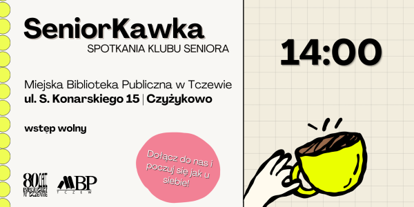 SeniorKawka | spotkania dla seniorów w bibliotece na Czyżykowie
