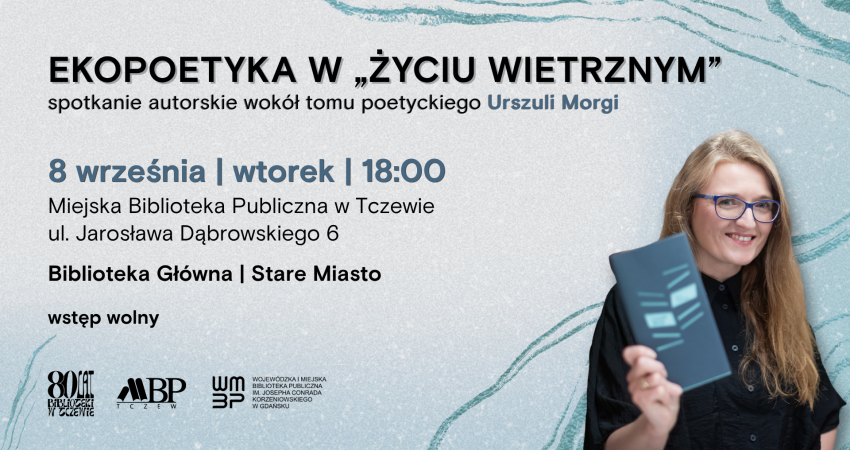 spotkanie autorskie z poetką i reżyserką Urszulą Morgą