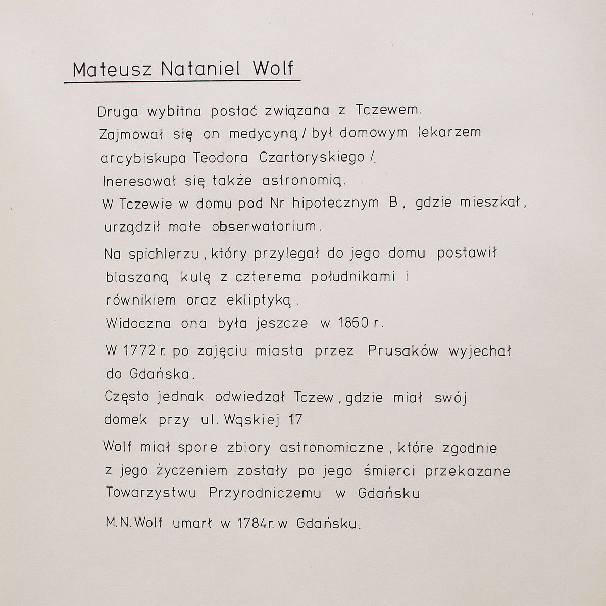 Kronika Towarzystwa Miłośników Ziemi Tczewskiej