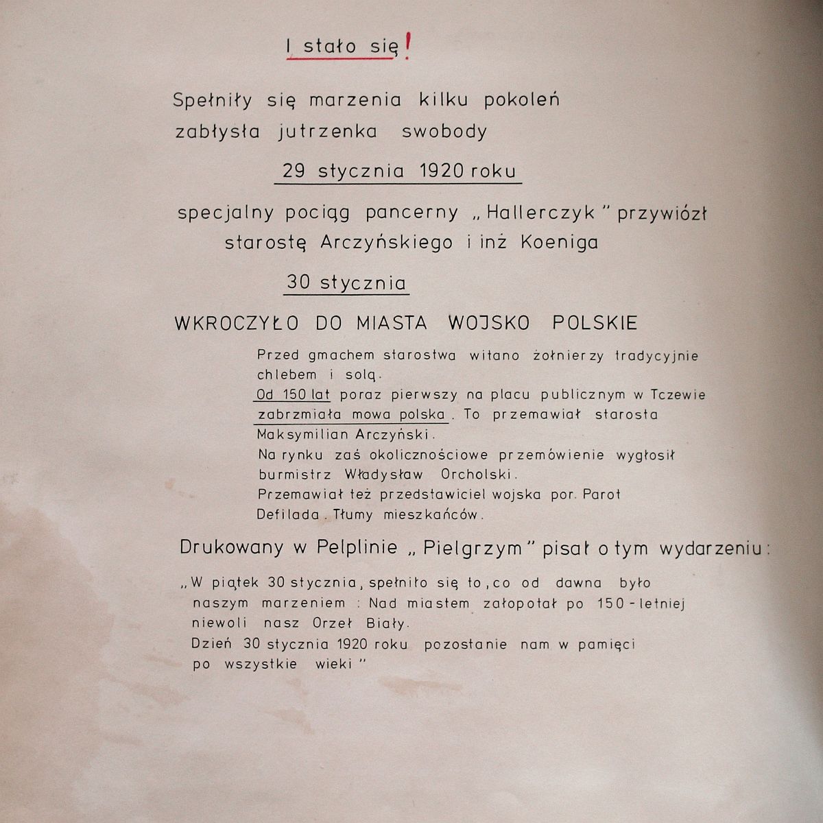 Kronika Towarzystwa Miłośników Ziemi Tczewskiej