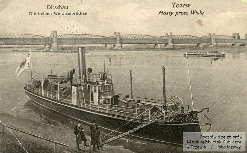 Pocztówki przedstawiające dawny Tczew