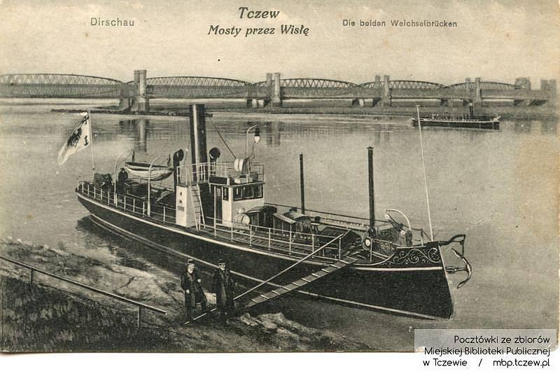 Pocztówki przedstawiające dawny Tczew