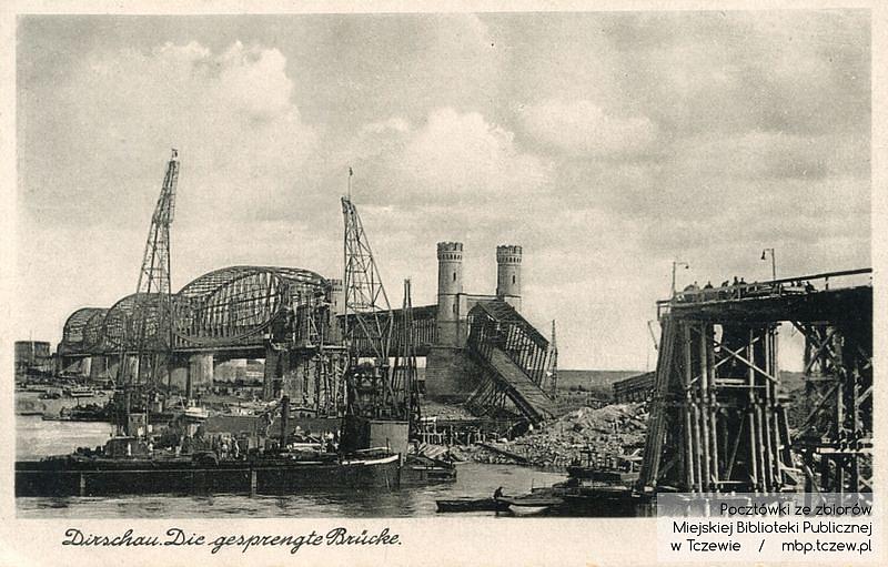 Pocztówki przedstawiające dawny Tczew