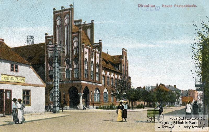 Pocztówki przedstawiające dawny Tczew