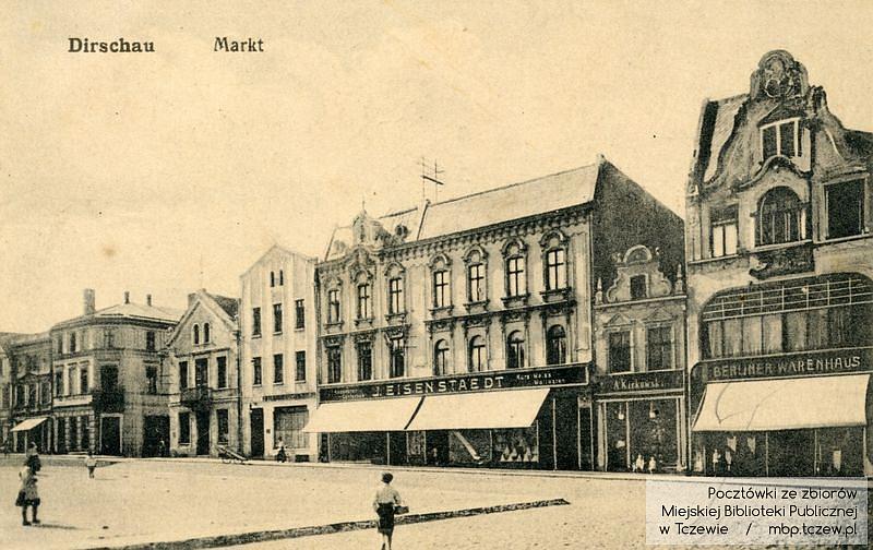 Pocztówki przedstawiające dawny Tczew