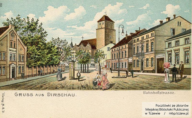 Pocztówki przedstawiające dawny Tczew