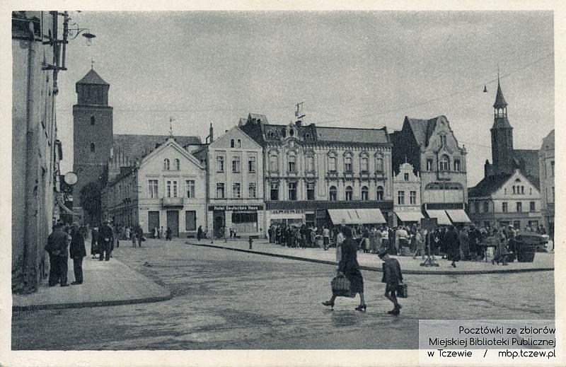 Pocztówki przedstawiające dawny Tczew