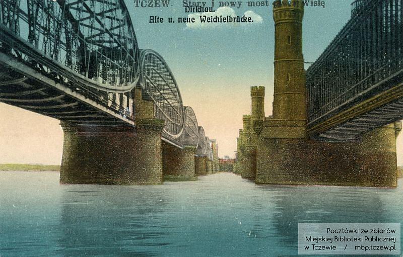 Pocztówki przedstawiające dawny Tczew