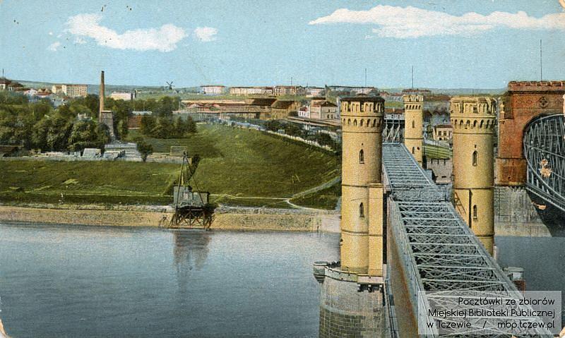 Pocztówki przedstawiające dawny Tczew