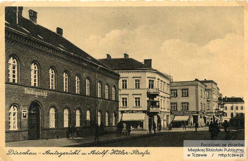 Pocztówki przedstawiające dawny Tczew