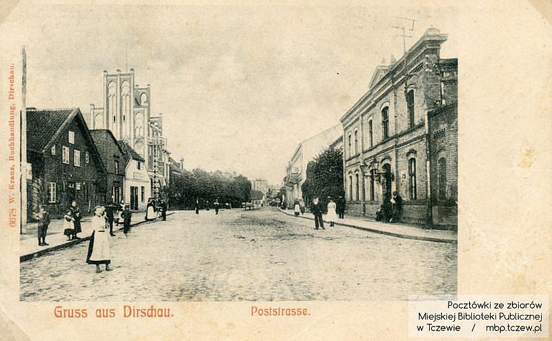 Pocztówki przedstawiające dawny Tczew