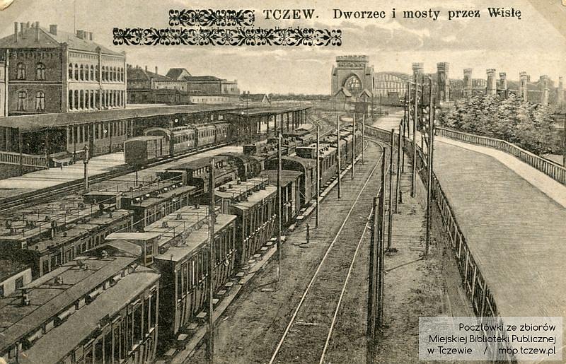 Pocztówki przedstawiające dawny Tczew