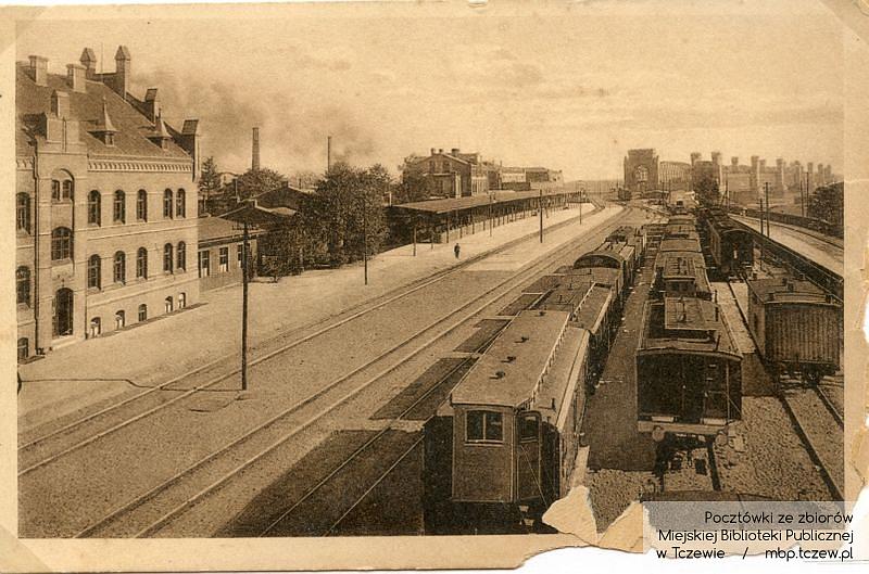 Pocztówki przedstawiające dawny Tczew
