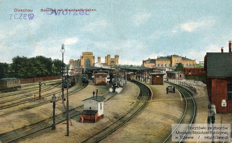 Pocztówki przedstawiające dawny Tczew