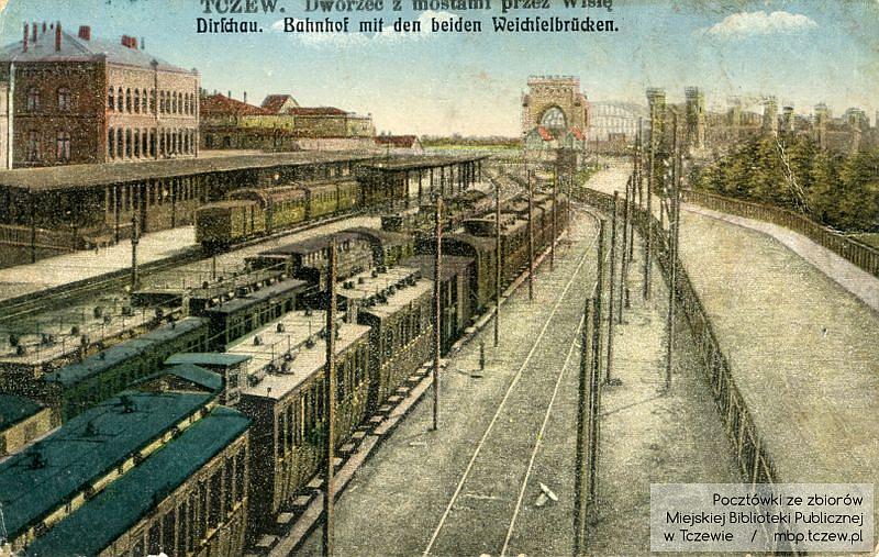 Pocztówki przedstawiające dawny Tczew