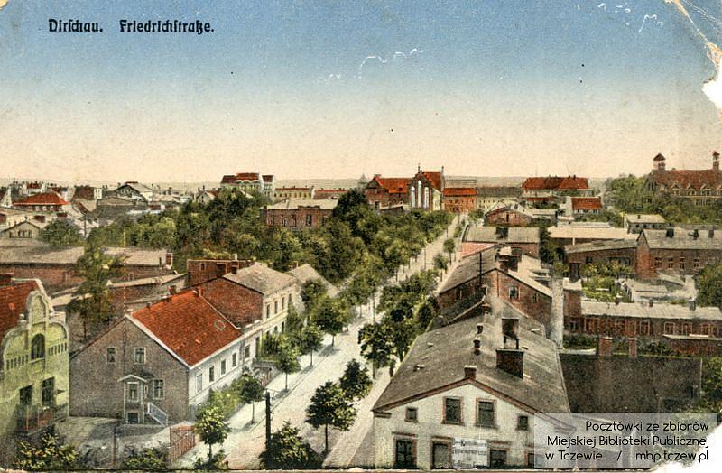 Pocztówki przedstawiające dawny Tczew