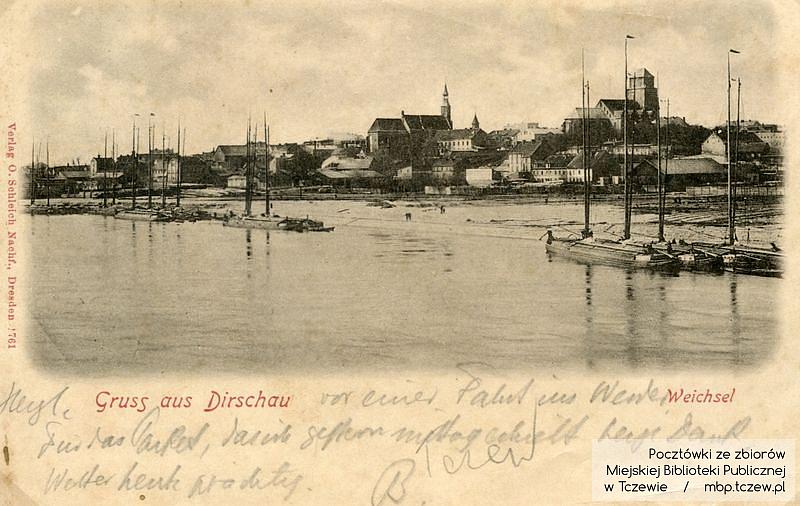 Pocztówki przedstawiające dawny Tczew