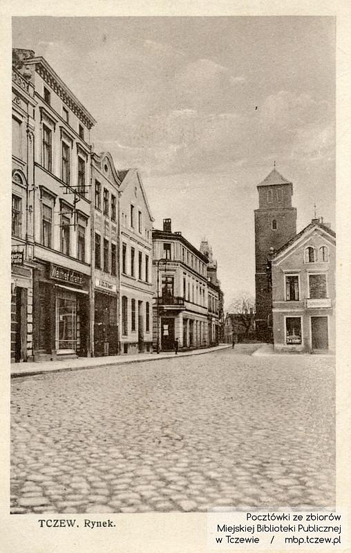 Pocztówki przedstawiające dawny Tczew