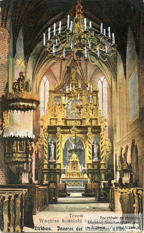 Pocztówki przedstawiające dawny Tczew