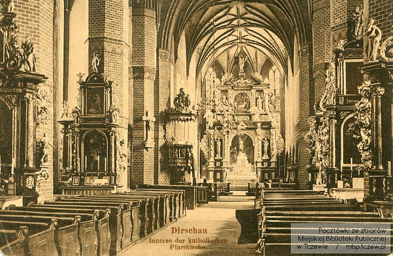 Pocztówki przedstawiające dawny Tczew