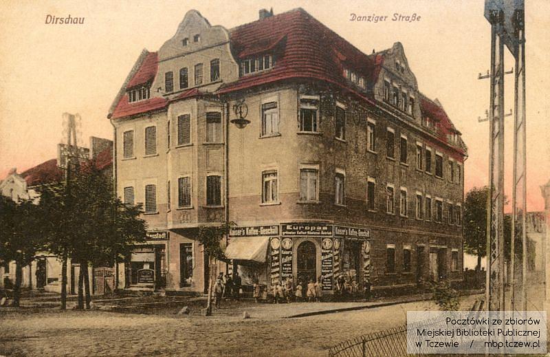 Pocztówki przedstawiające dawny Tczew