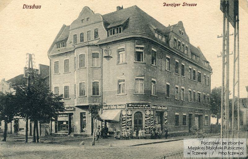 Pocztówki przedstawiające dawny Tczew