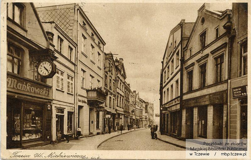 Pocztówki przedstawiające dawny Tczew