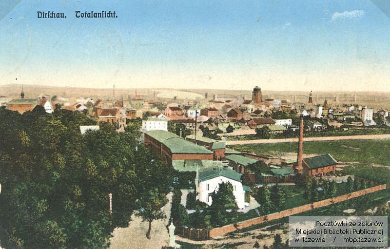 Pocztówki przedstawiające dawny Tczew