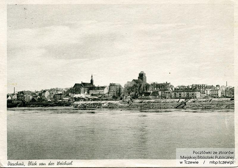 Pocztówki przedstawiające dawny Tczew