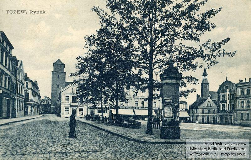 Pocztówki przedstawiające dawny Tczew