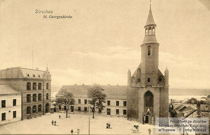 Pocztówki przedstawiające dawny Tczew