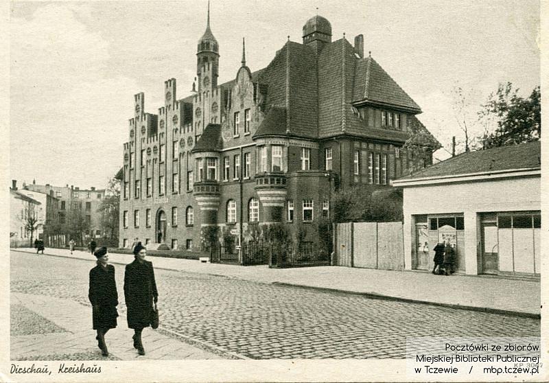 Pocztówki przedstawiające dawny Tczew