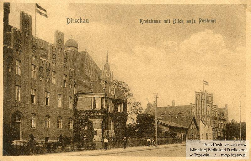 Pocztówki przedstawiające dawny Tczew