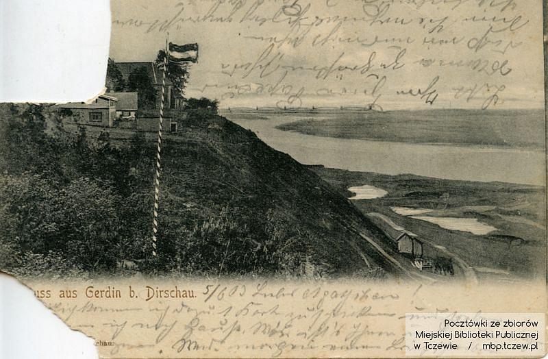 Pocztówki przedstawiające dawny Tczew